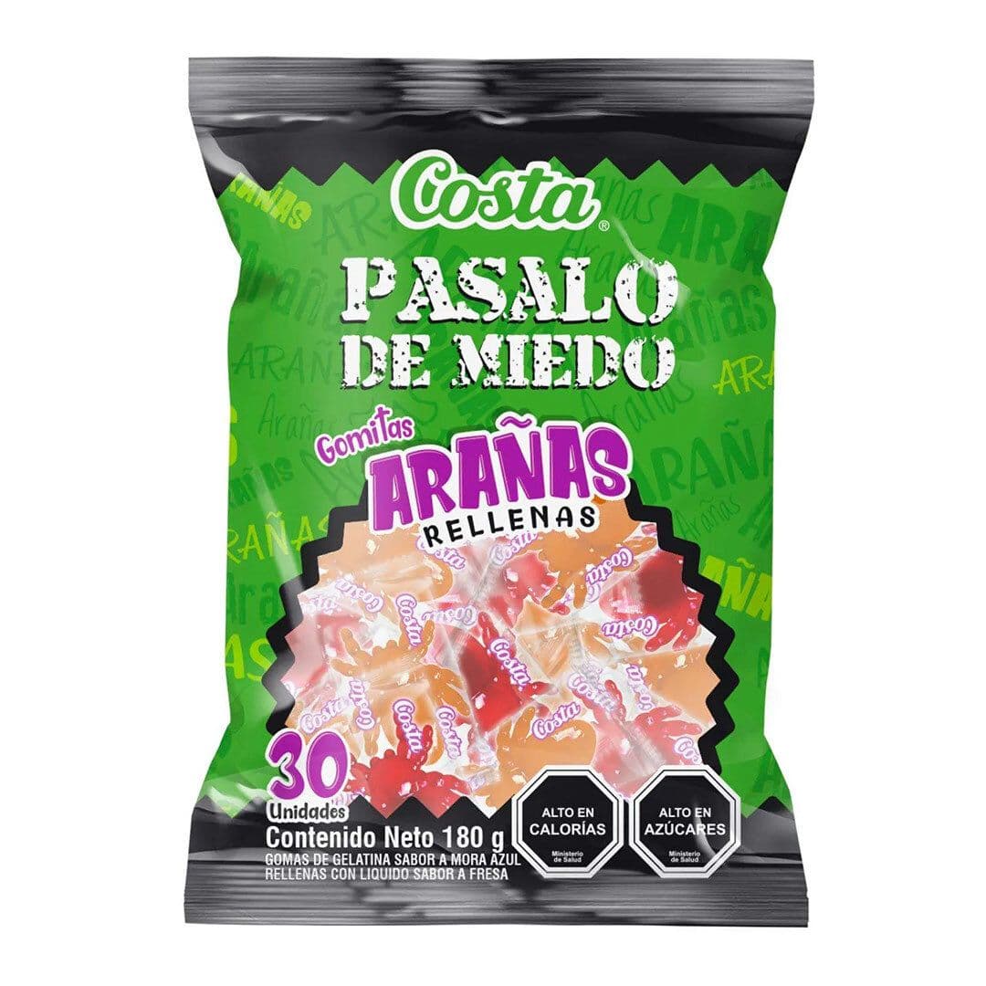 Gomitas Arañas Rellenas 180 grs_1