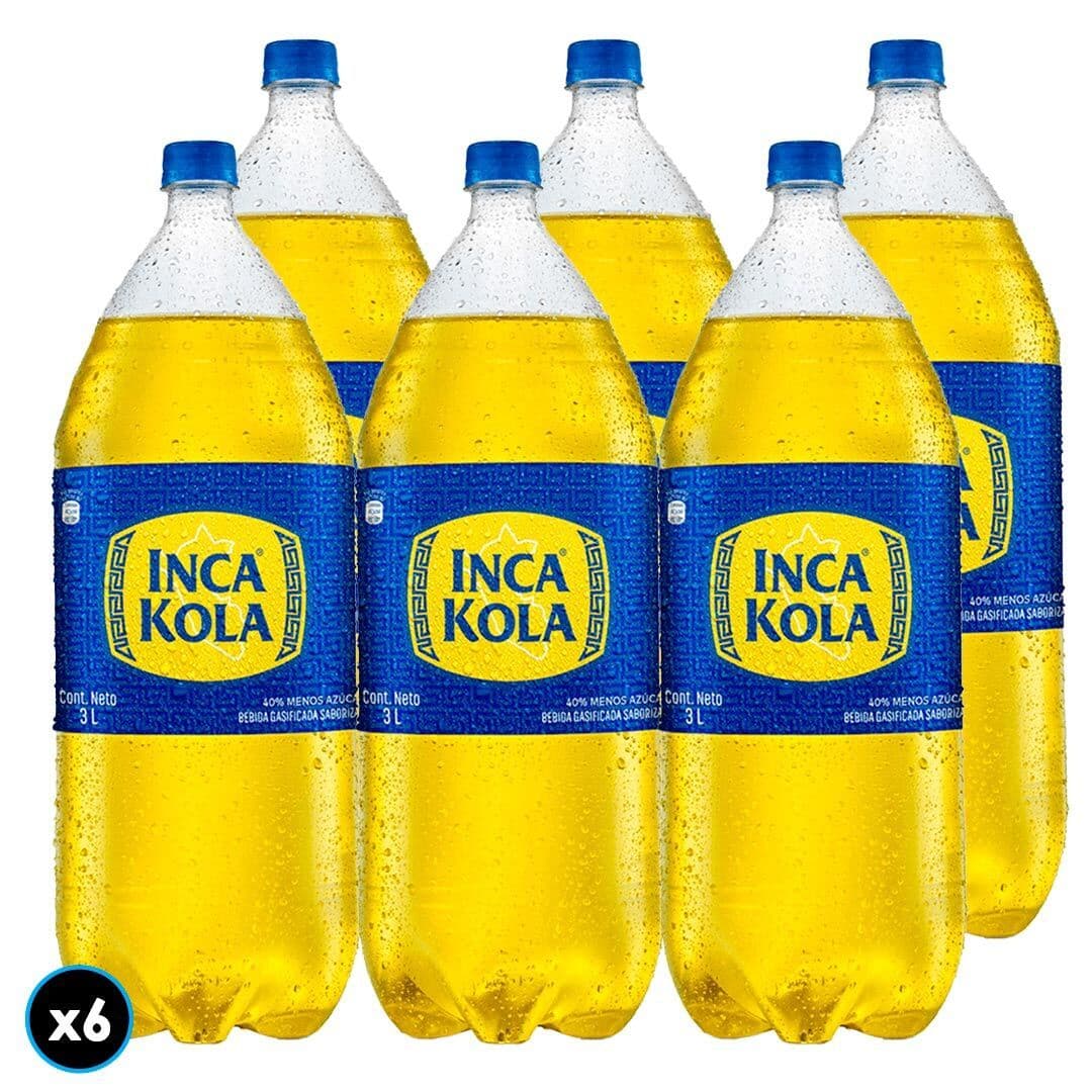 6x Bebida Inca Kola 3 L_1