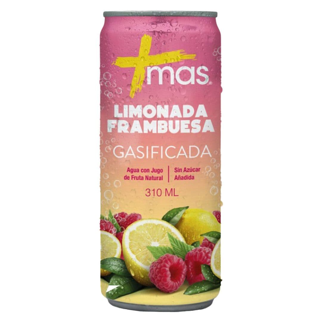 Agua Mas Limonada Frambuesa Con Gas 310cc_1