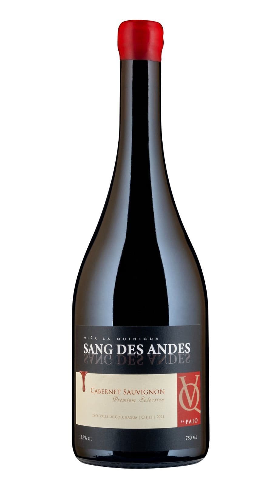Vino La Quirigua Premium Sang Des Andes Cabernet Sauvignon 750cc_1
