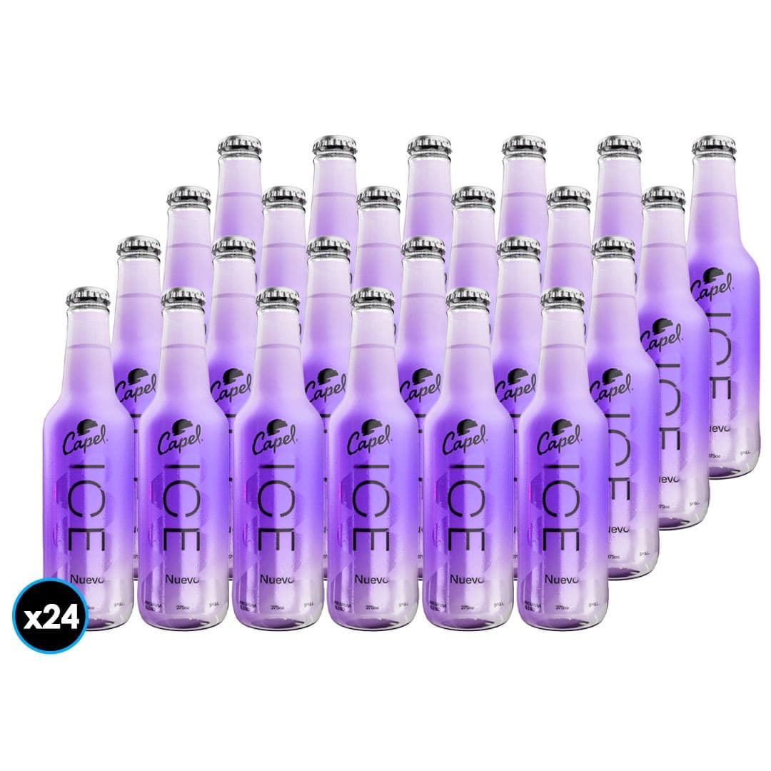 24x Cóctel Capel Ice Manzana Botella 275cc 5˚alc_1