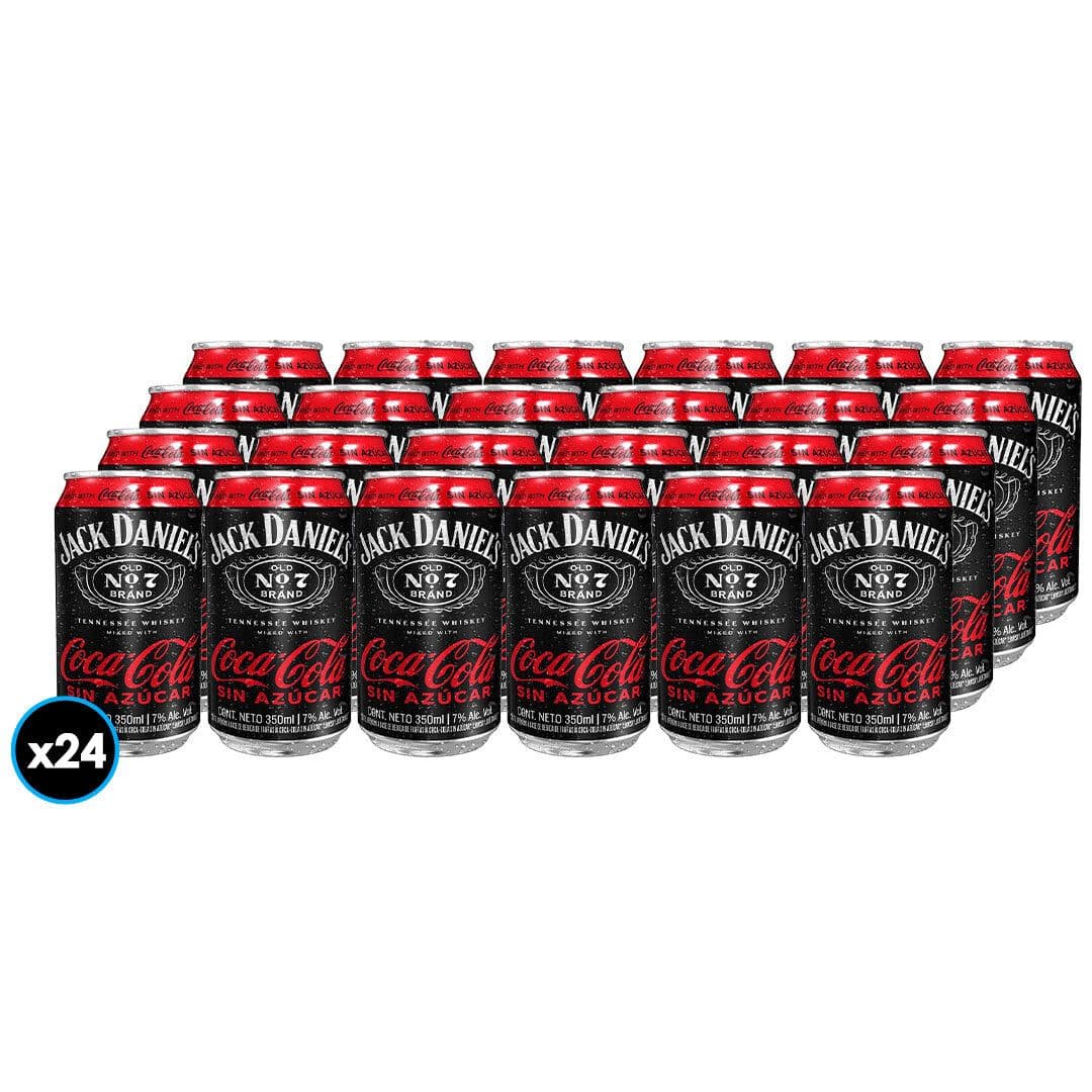 24x Ready to Drink Jack And Coke Sin Azúcar 350cc 7,0° alc_1