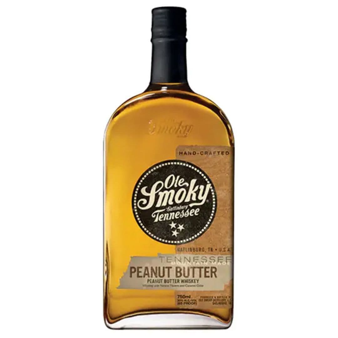 Whiskey Ole Smoky Peanut Butter 750cc 30º alc._1