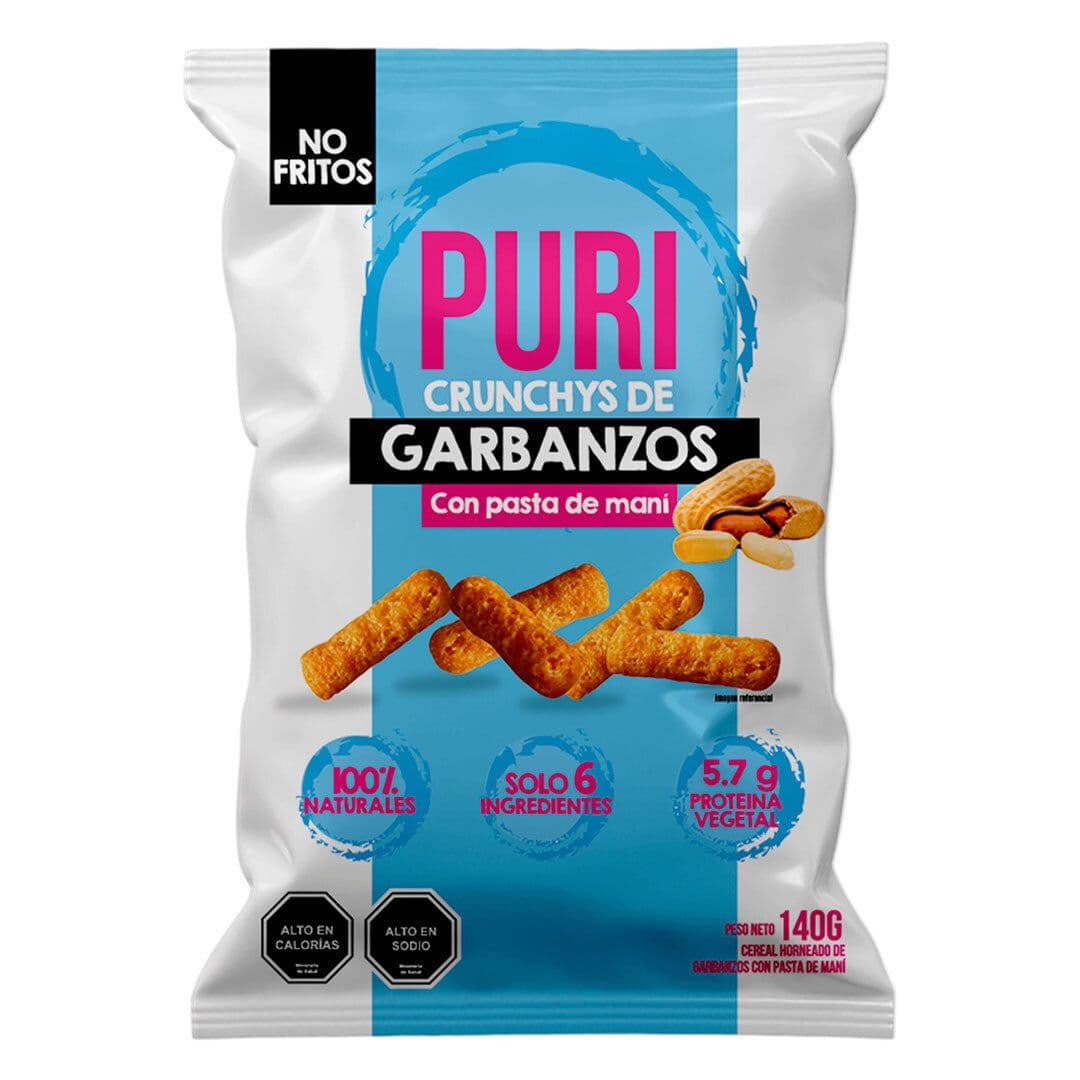 Puri Crunchy Maní 140 gr_1