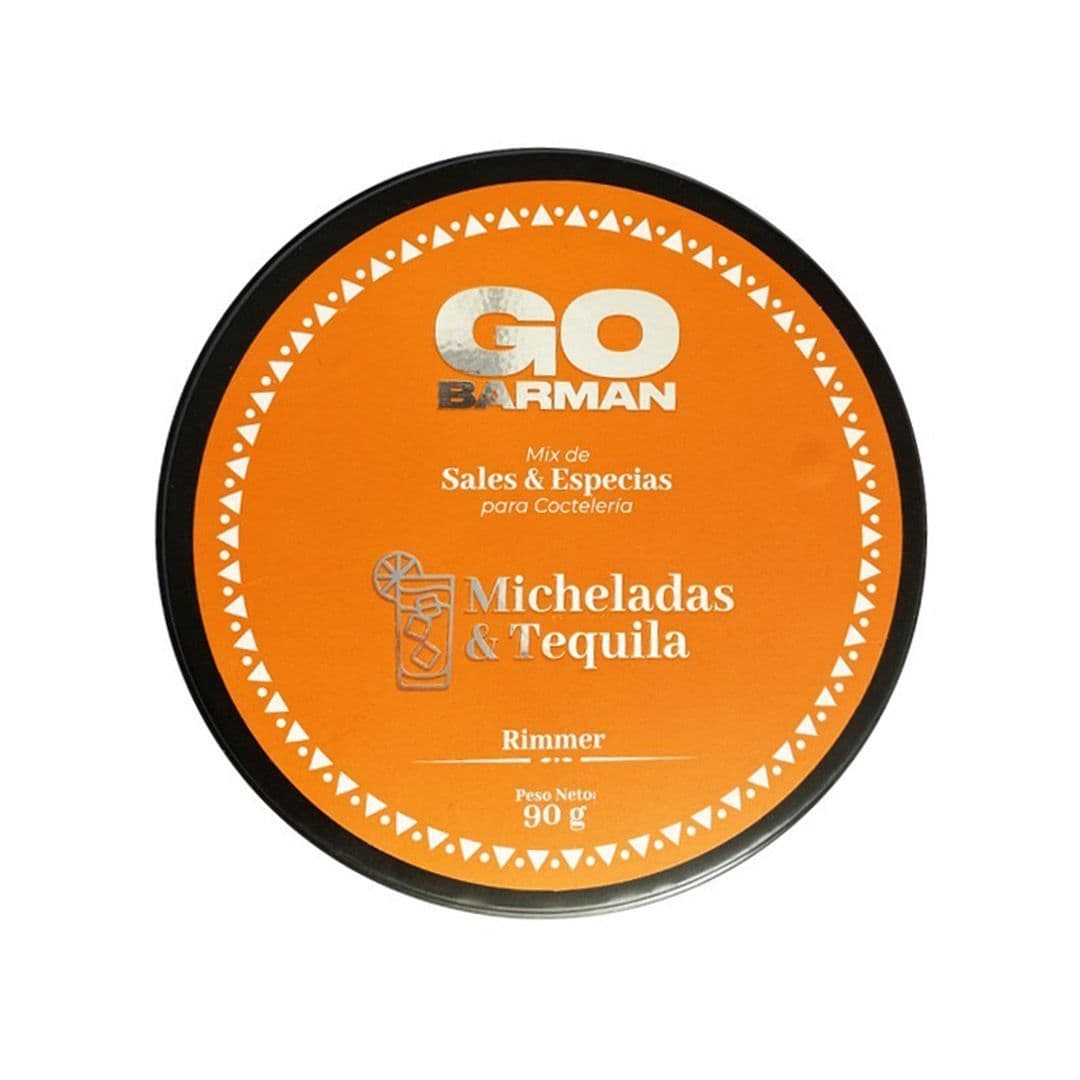 Mix de Sales para Coctelería Go Barman Tequila & Michelada Spicy 90 grs_1