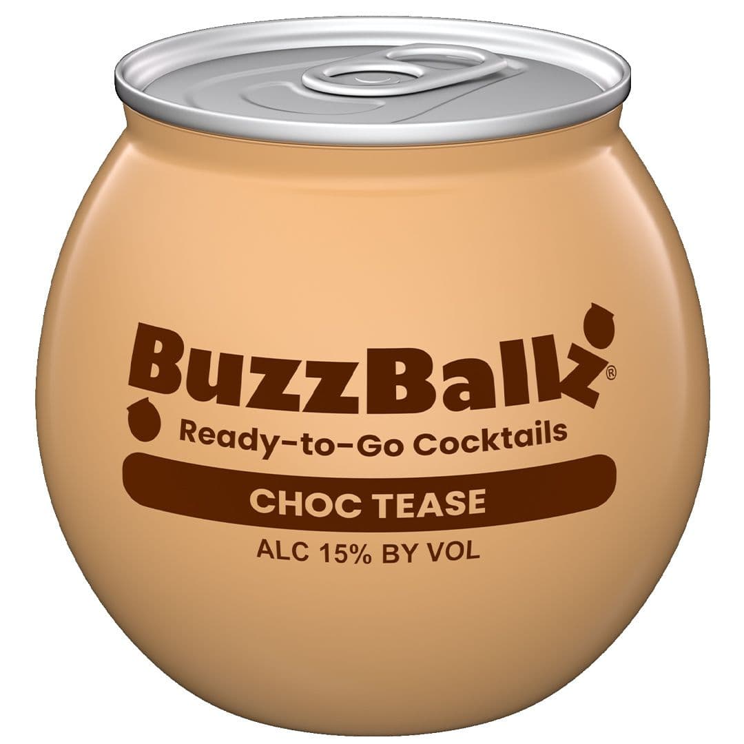 RTD Buzzballz Choc Tease 200cc 15° alc._1