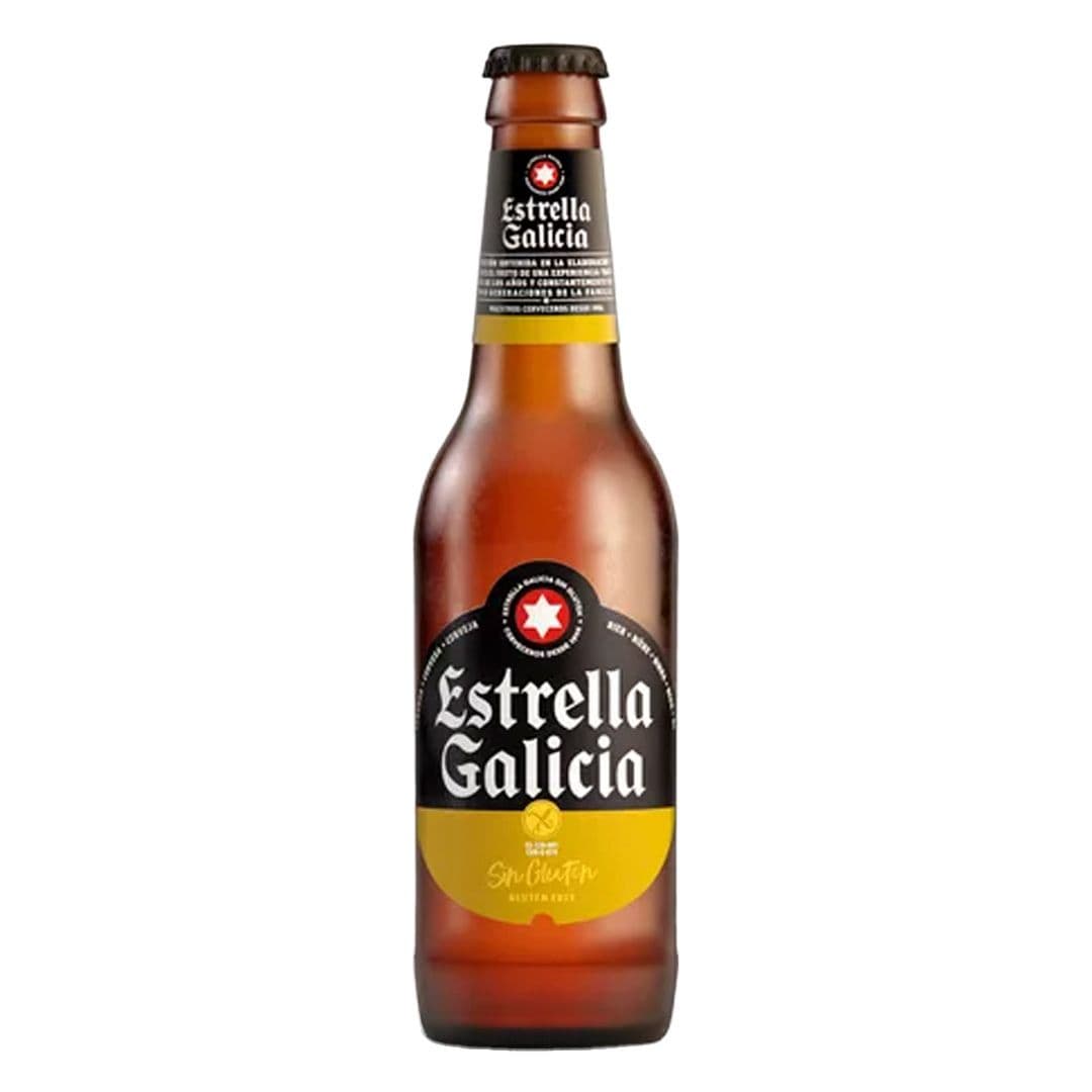 Cerveza Estrella Galicia Sin Gluten 330cc 5,5°alc._1