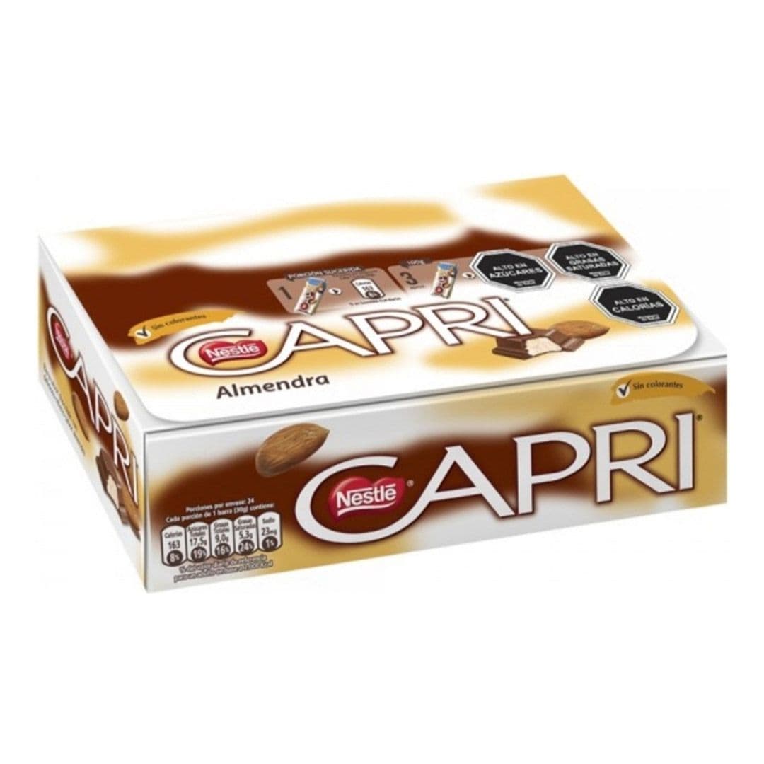 24x Chocolate Capri Relleno Almendra Caja 40 gr_1