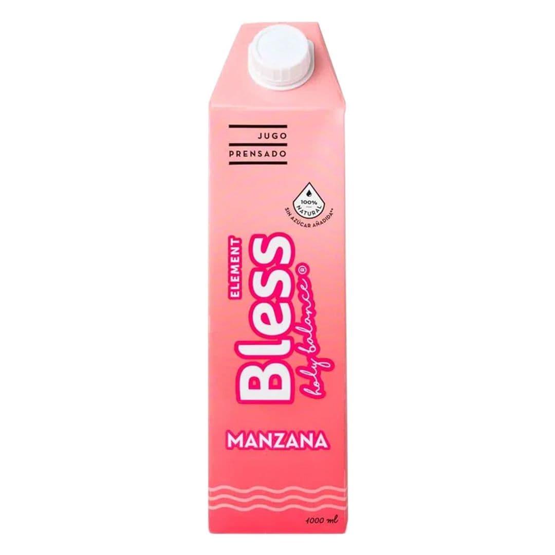 Jugo Natural Prensado Bless Element Manzana 1 L_1