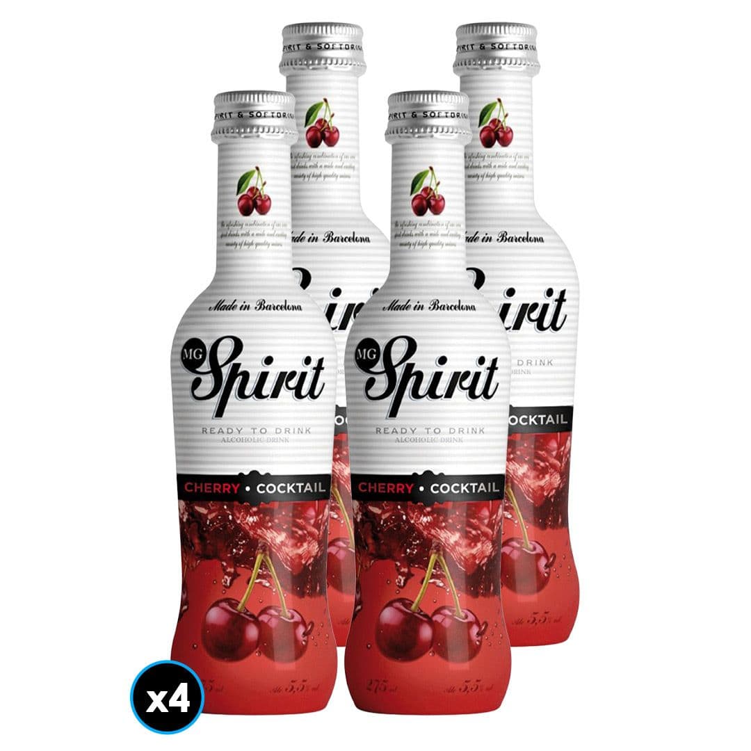 4x Vodka Spirit Cherry 275cc 5.5°alc._1