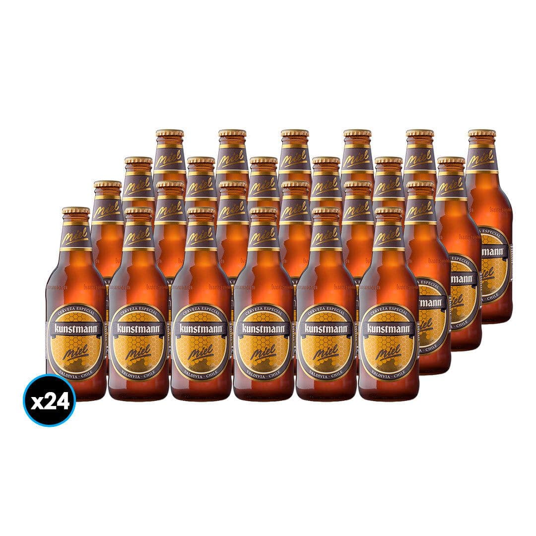 24x Cerveza Kunstmann Miel Botella 330cc_1
