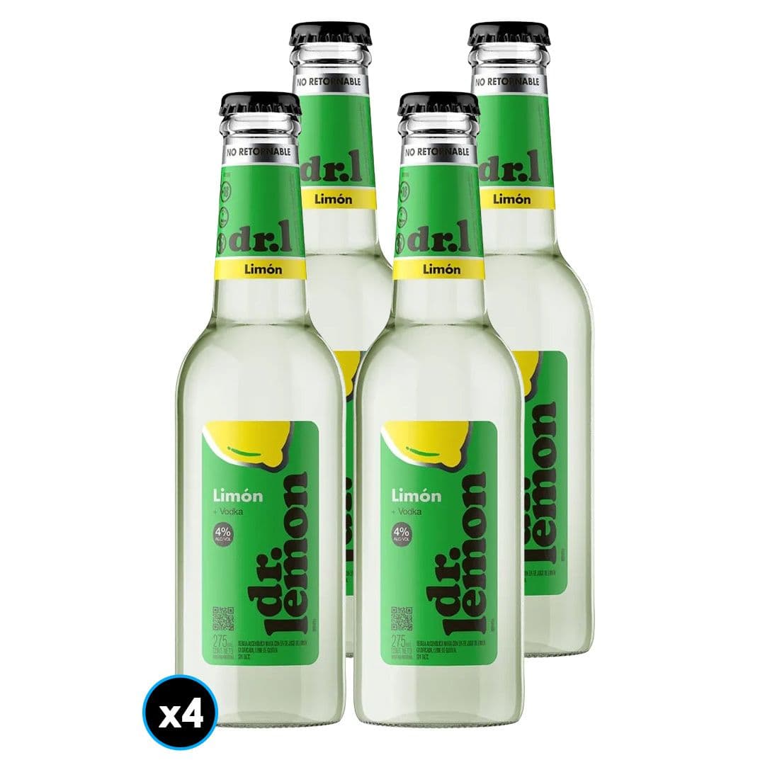 4x Dr Lemon Limón Botella 275cc_1