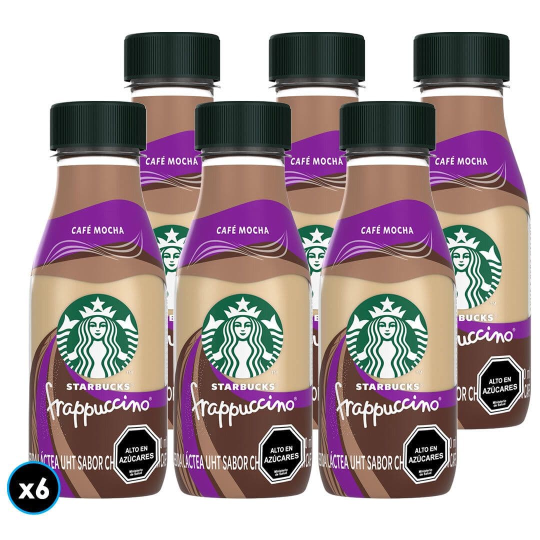 6x Café Starbucks Frappuccino Mocha 280 cc_1