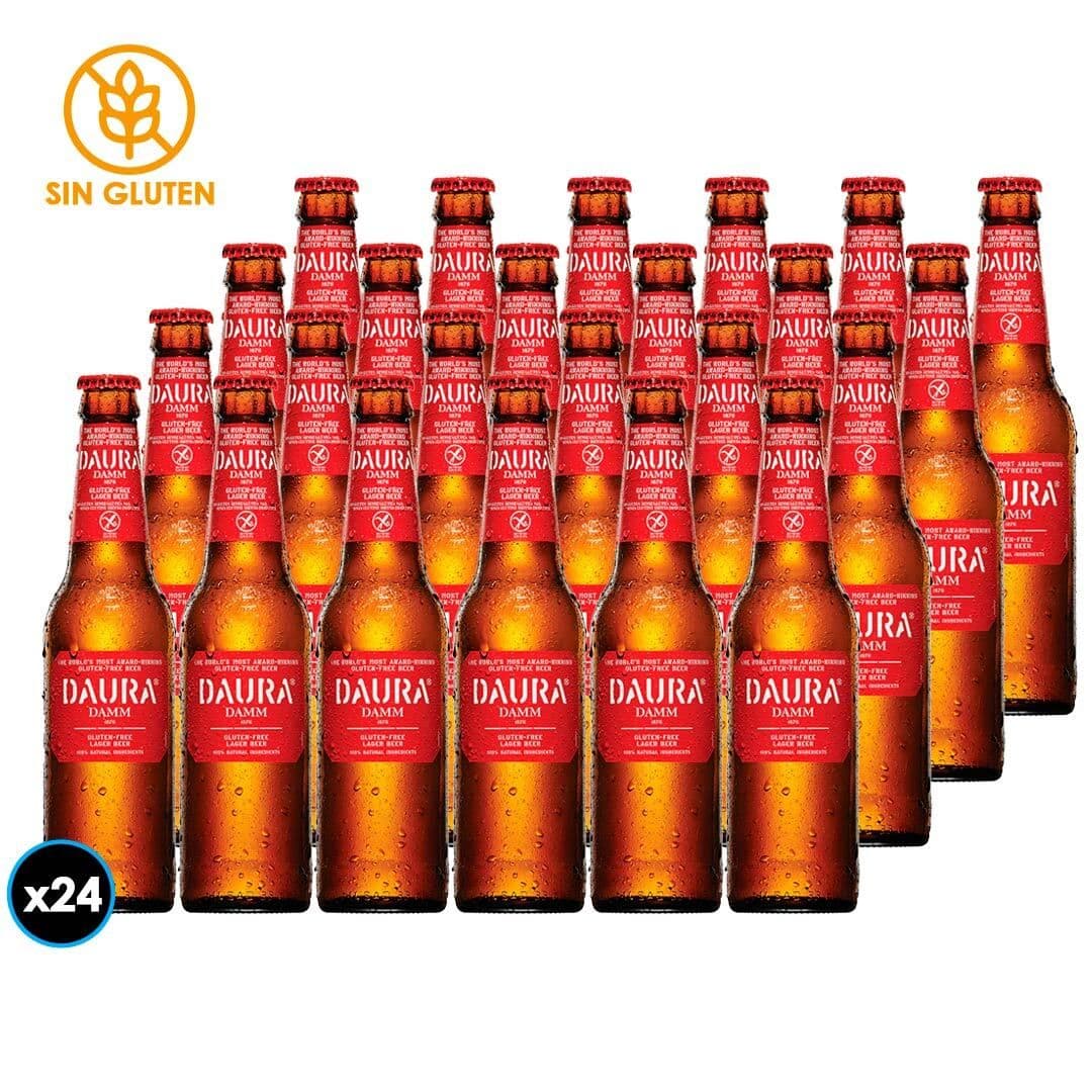 24x Cervezas Daura Gluten Free (Sin Gluten) en Botellas 330cc_1