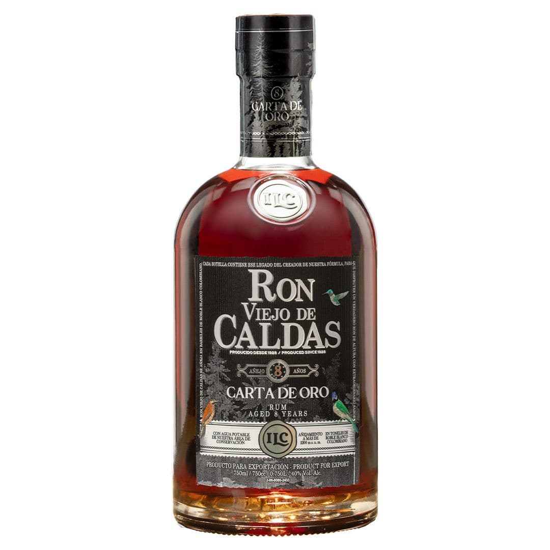 Ron Viejo de Caldas 8 Años 700cc 40°alc._1