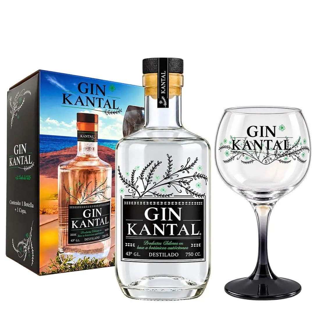 KIT KANTAL: Gin Kantal 700cc + Copa Kantal_1