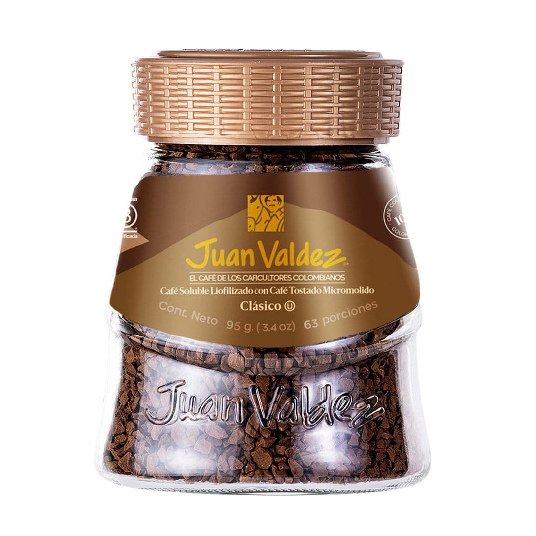Café Juan Valdez Instantáneo Tradicional Liofilizado 95 grs._1