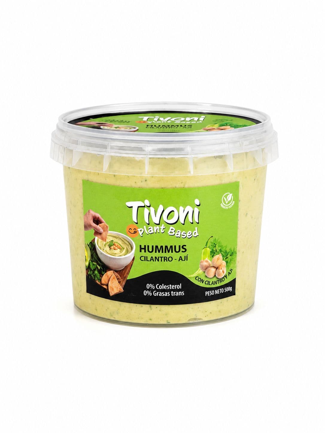 Hummus Cilantro - Ají Tivoni 500grs_1