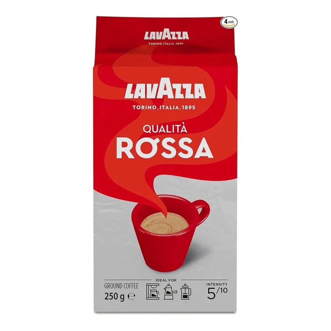 Café Lavazza Grano Molido Qualita Rossa 250 grs._1