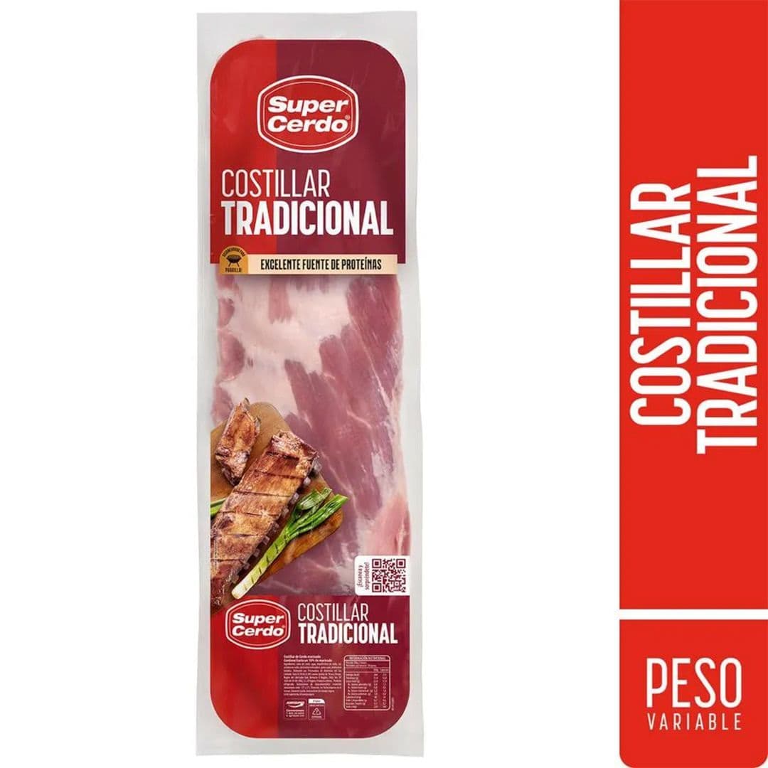Costillar de Cerdo 75 Marinado Super Cerdo 1kg_1