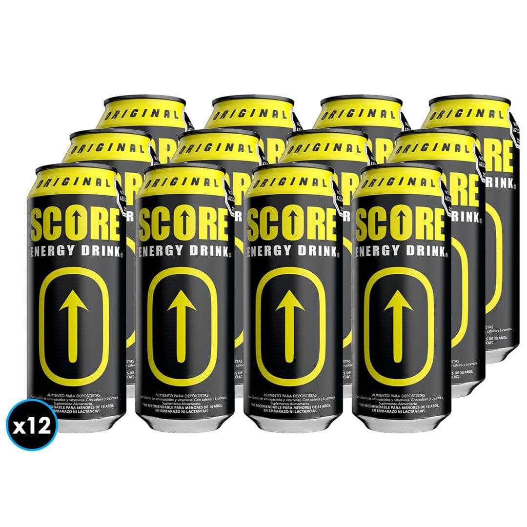12x Bebida Energética Score Original 473cc_1