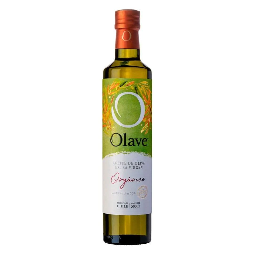 Aceite de Oliva Orgánico Extra Virgen Olave 500cc_1