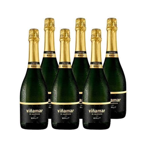 CAJA VIÑAMAR BRUT: 6x Espumantes Viñamar Charmat Brut 750cc_1