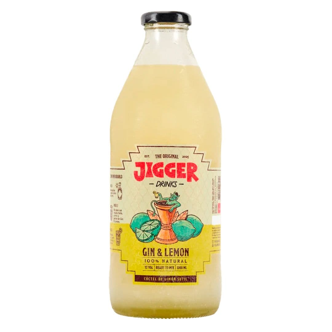 Gin & Lemon Jigger 1L 15° alc_1