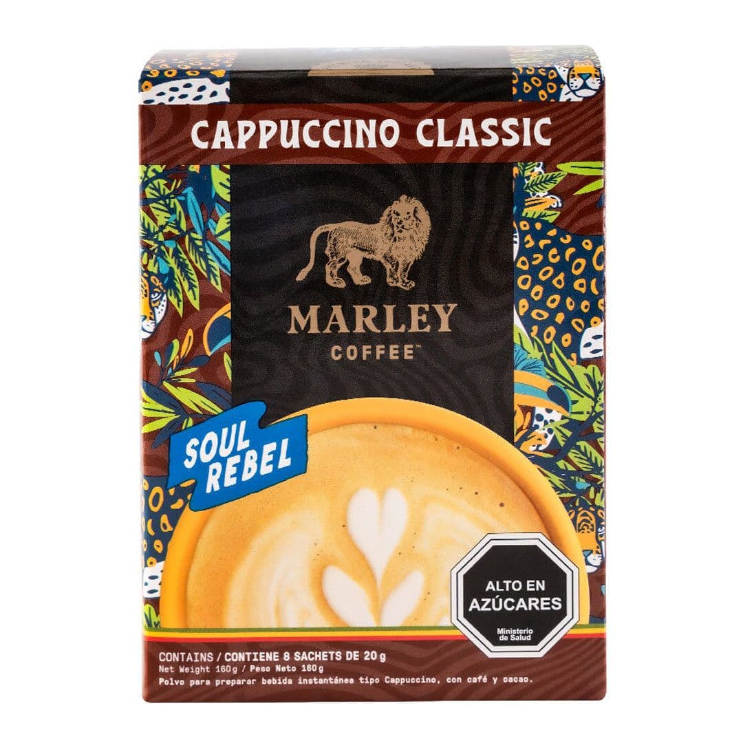 Café Marley Soul Rebel Cappuccino Classic (8 sachet)_1