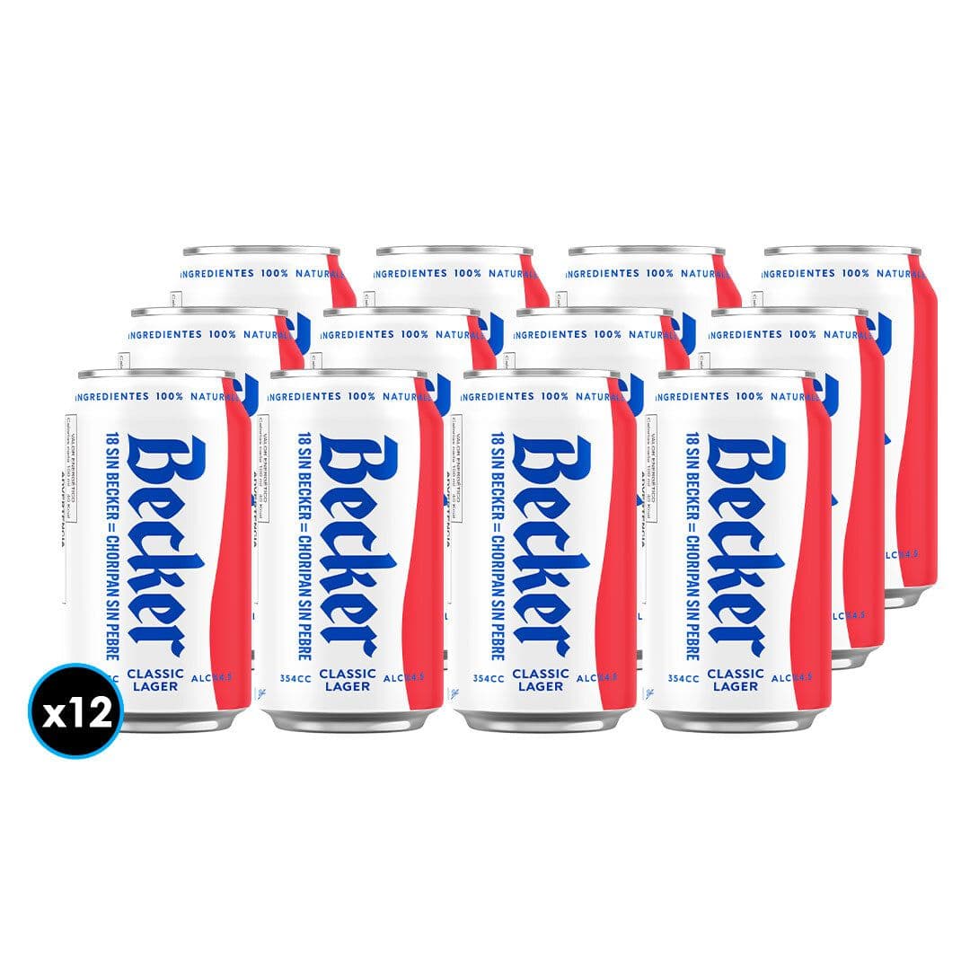 12x Cervezas Becker Lata 354cc_1