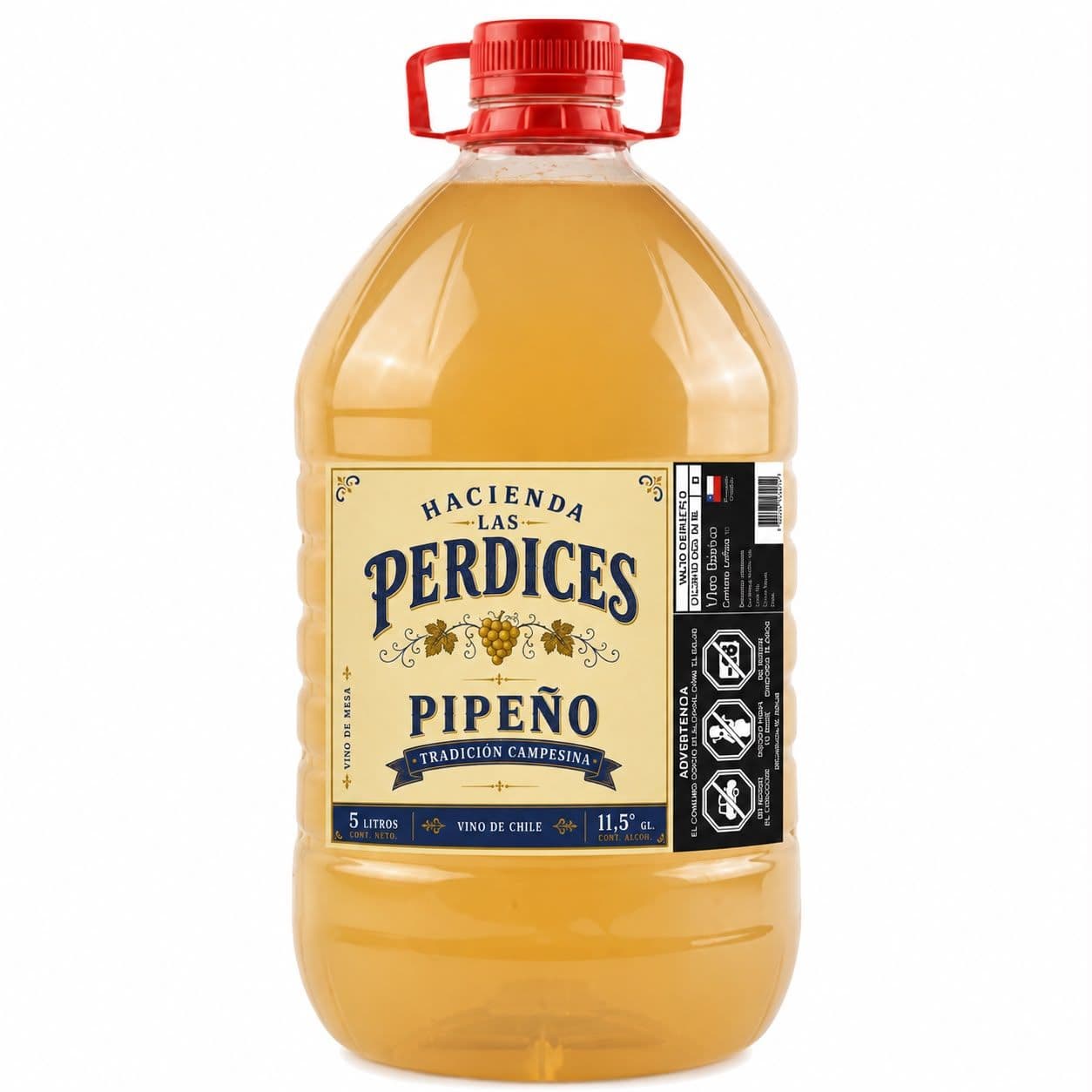 Pipeño Hacienda Las Perdices Bidón 5 Litros_1