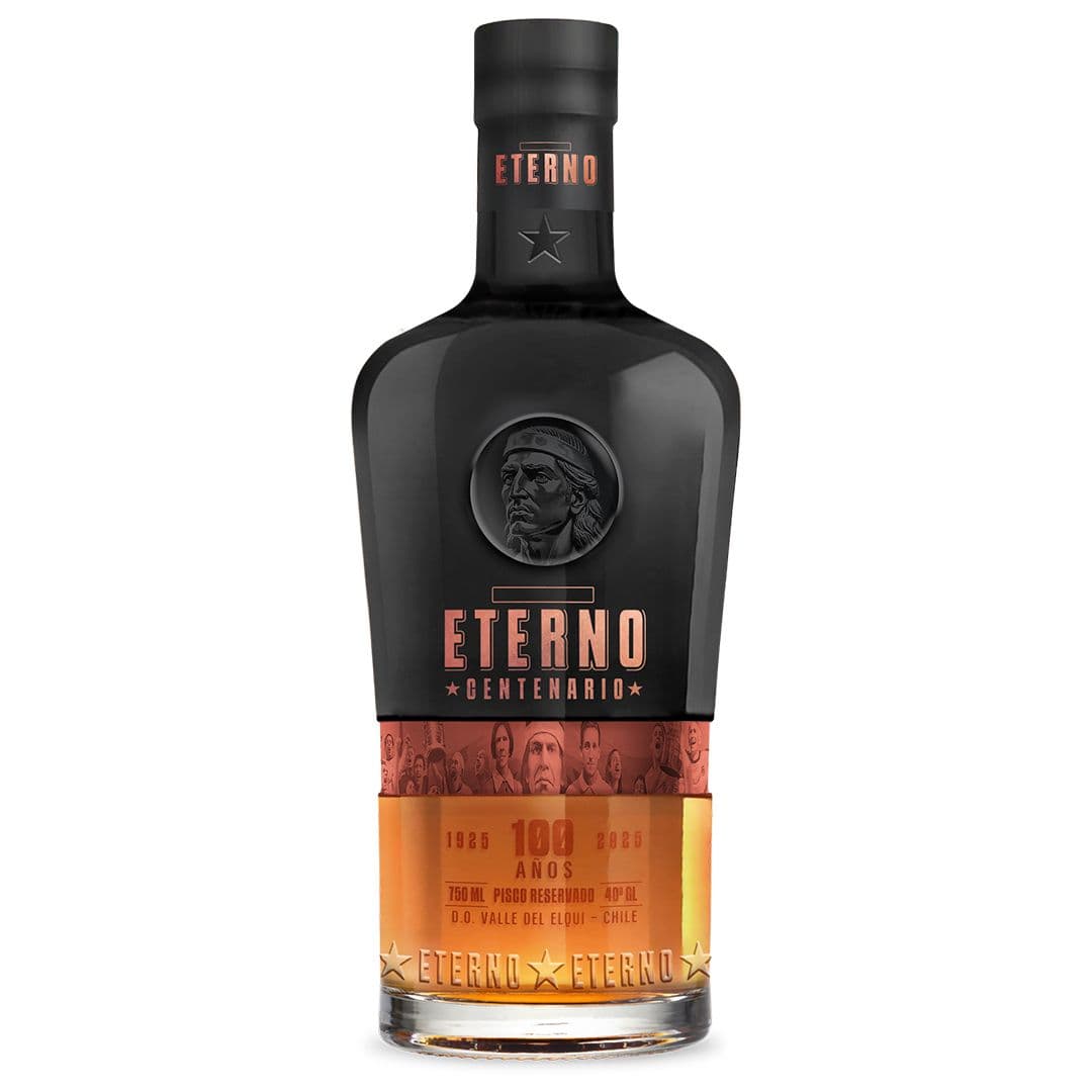 Pisco Eterno Centenario Envejecido 750cc 40°alc._1