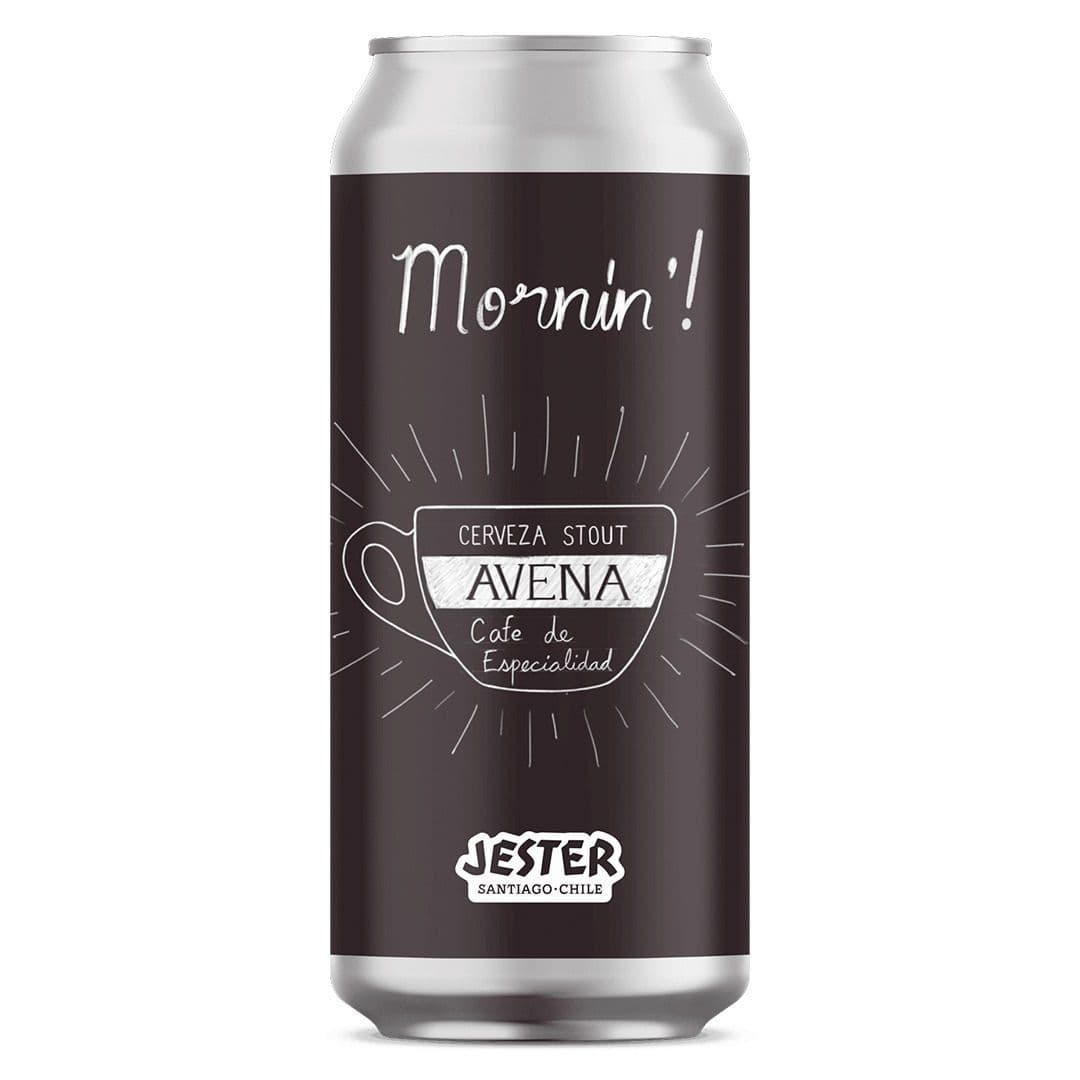 Cerveza Jester Mornin'! Breakfast Stout en Lata 473cc_1