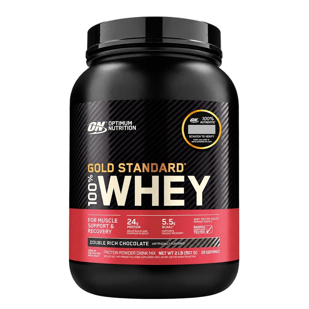 Proteína Optimum Nutrition Gold Standard 100% Whey Chocolate 2 lb._1