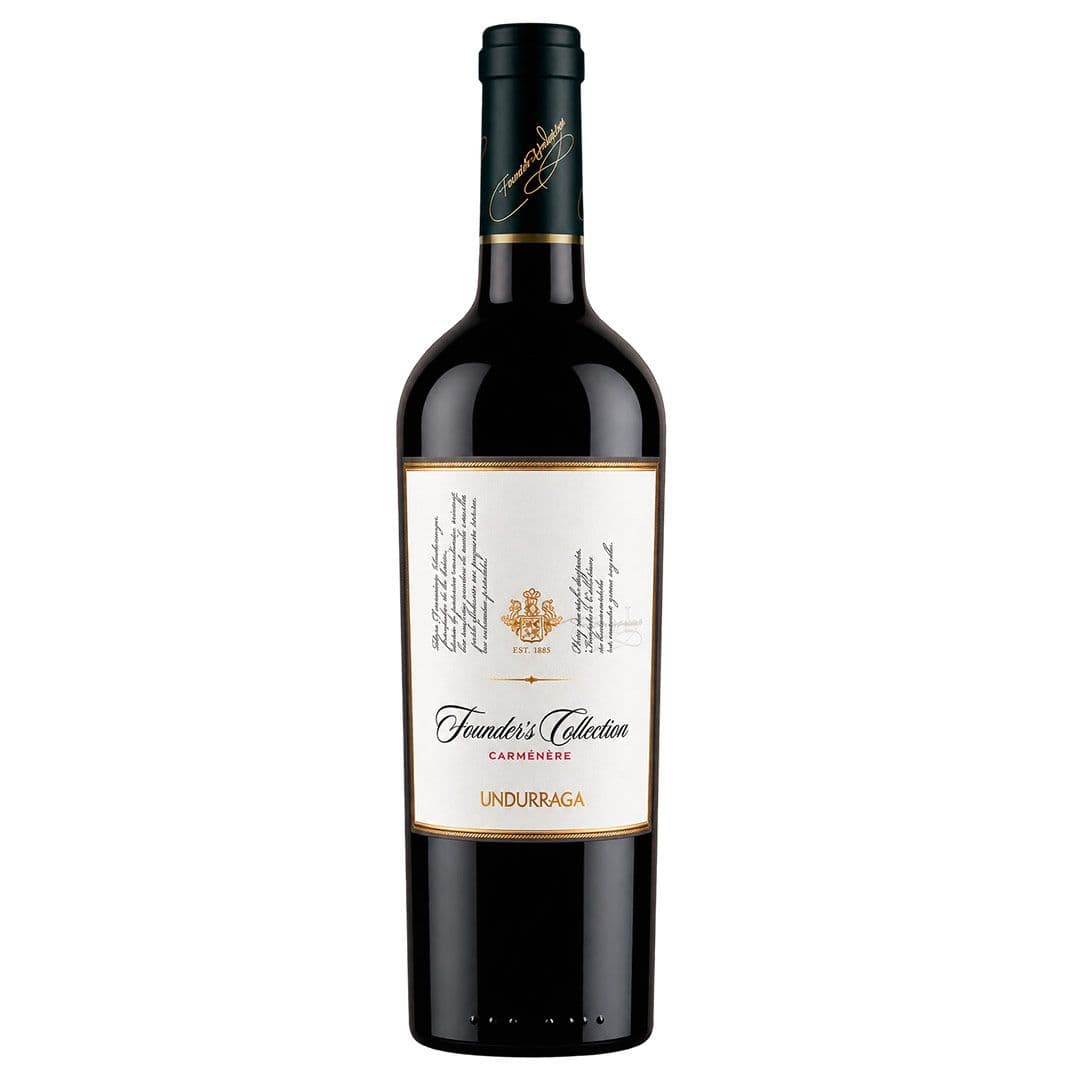 Vino Undurraga Founders Collection Carmenere 750cc_1