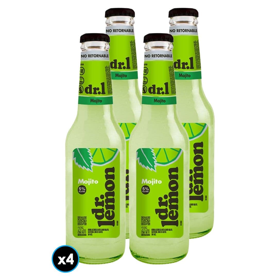 4x Dr Lemon Mojito Botella 275cc_1