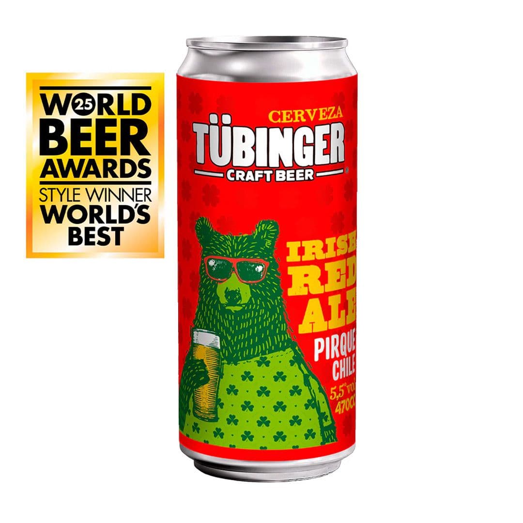 Cerveza Tubinger Irish Red Ale Lata 473cc_1