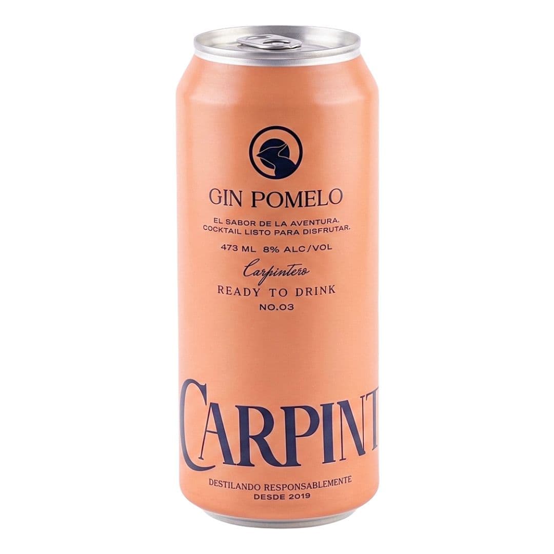 Gin Carpintero Negro Pomelo 473cc 8° Alc._1