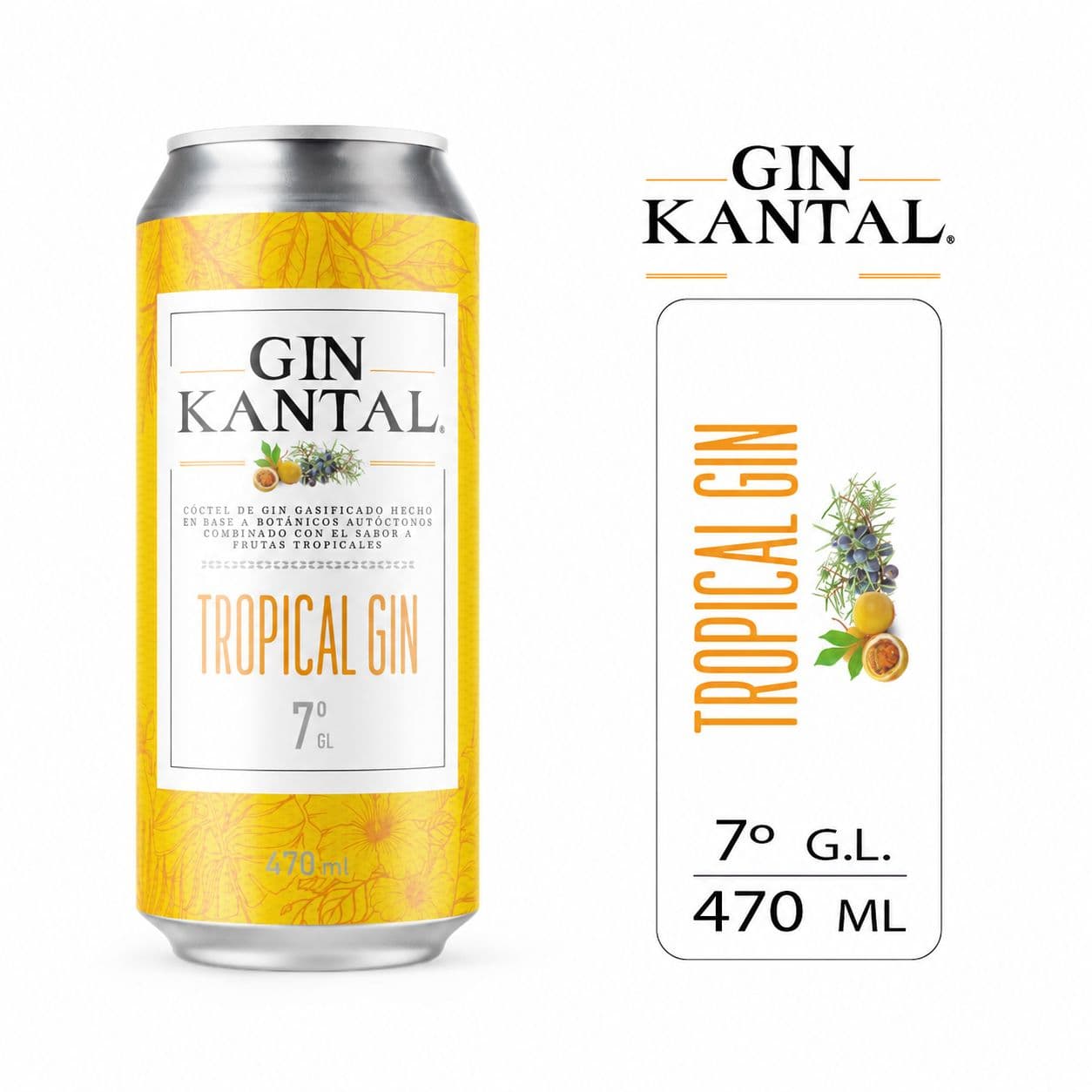 Gin Kantal Tropical Lata 470cc 7° Alc._1