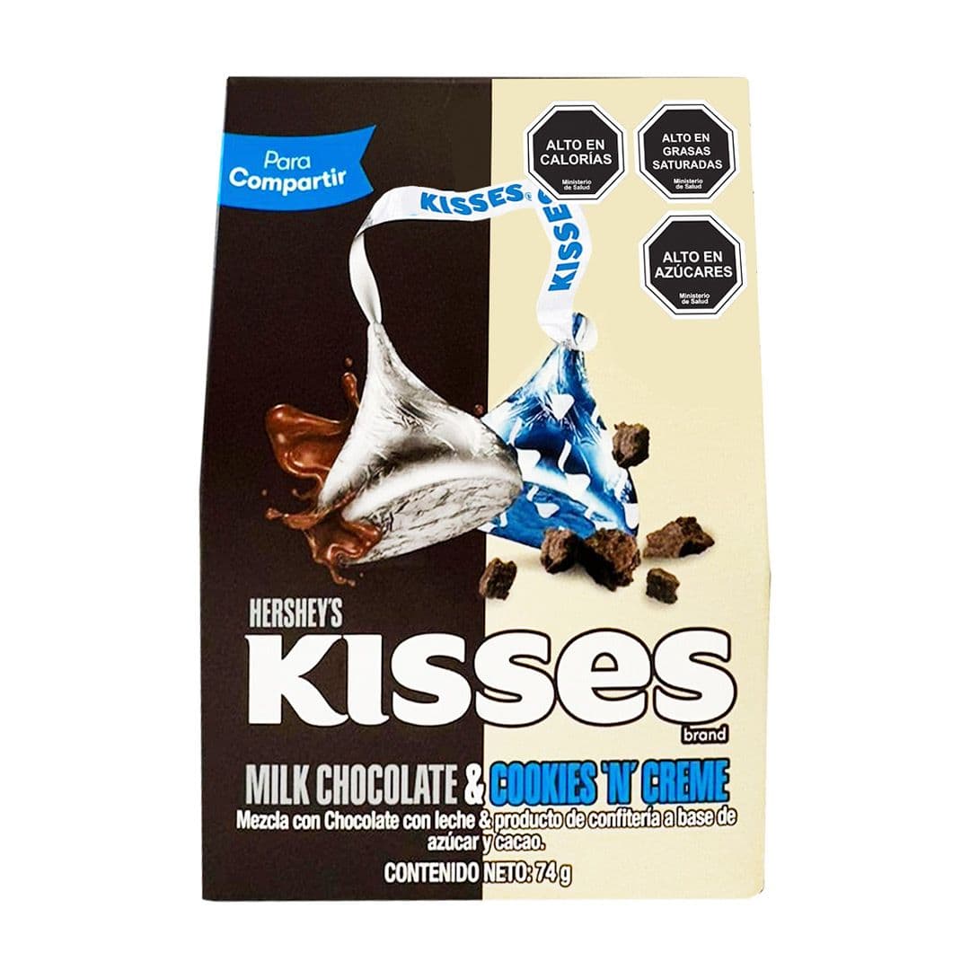 Chocolate Hersheys Kisses Mix 74 grs._1