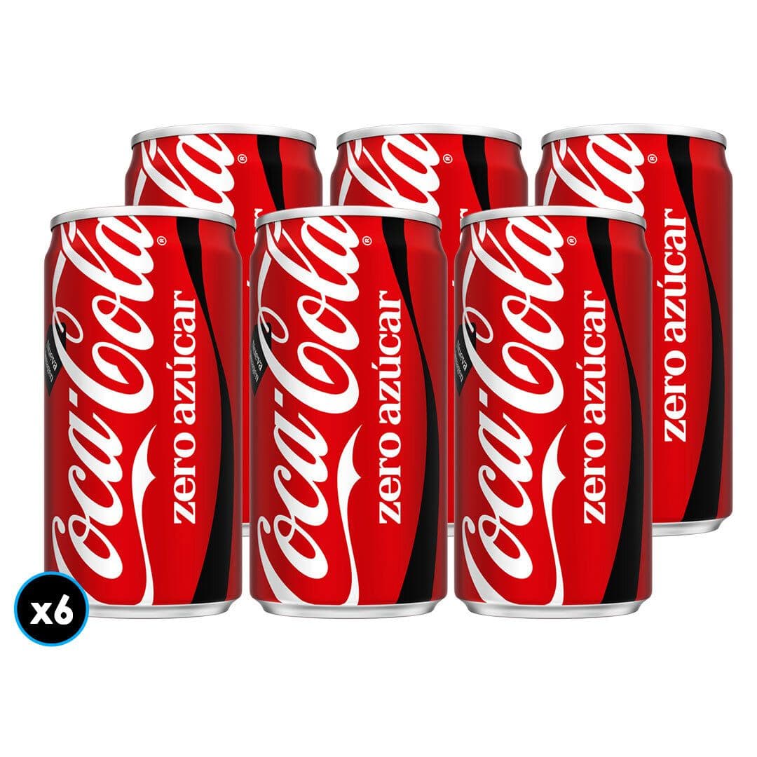 6x Bebida Coca-Cola Zero Azúcar 220cc_1