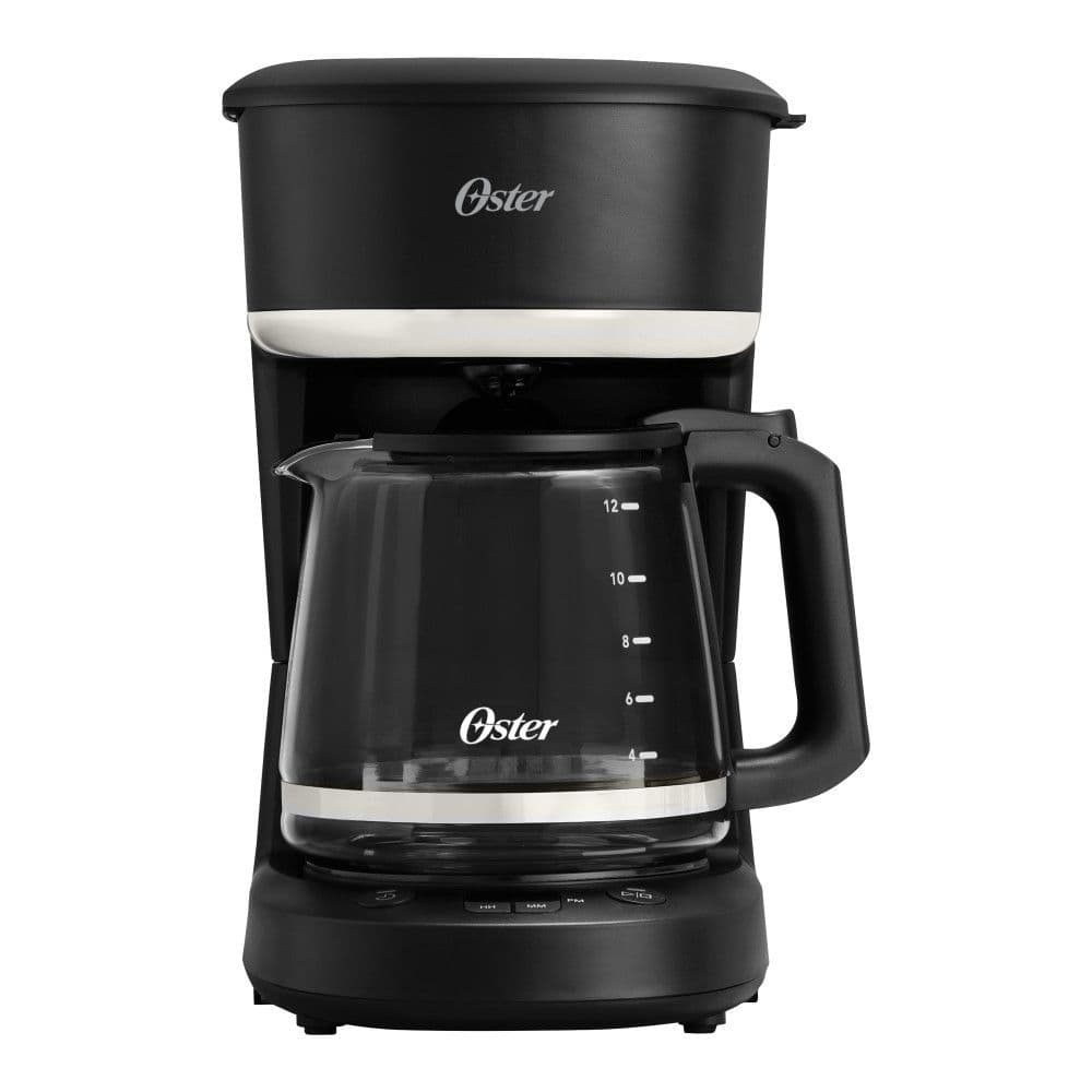 Cafetera Oster de Goteo Programable 12 Tazas Negra BVSTDCP121B-052_1