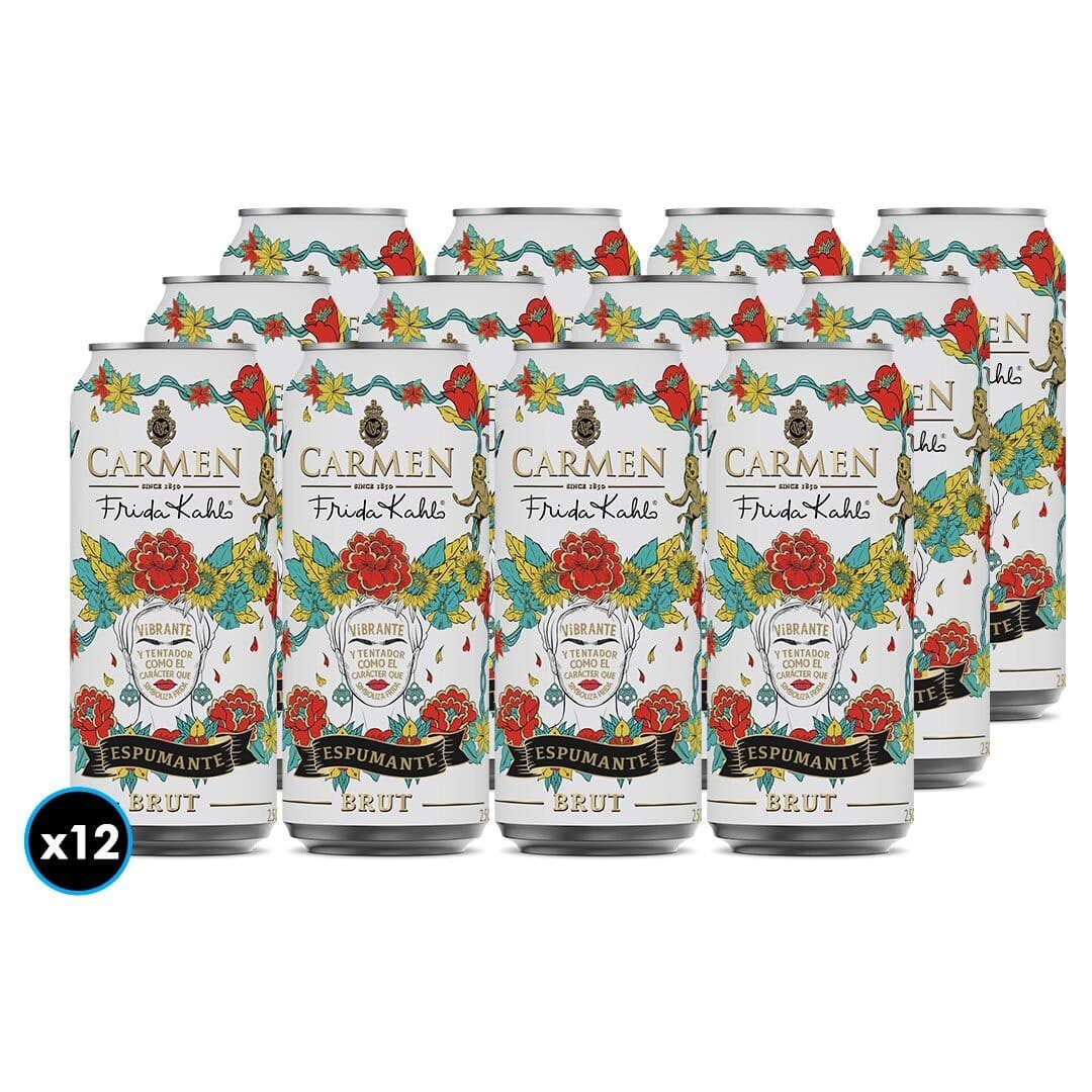 12x Espumante Frida Kahlo Brut Lata 250cc_1