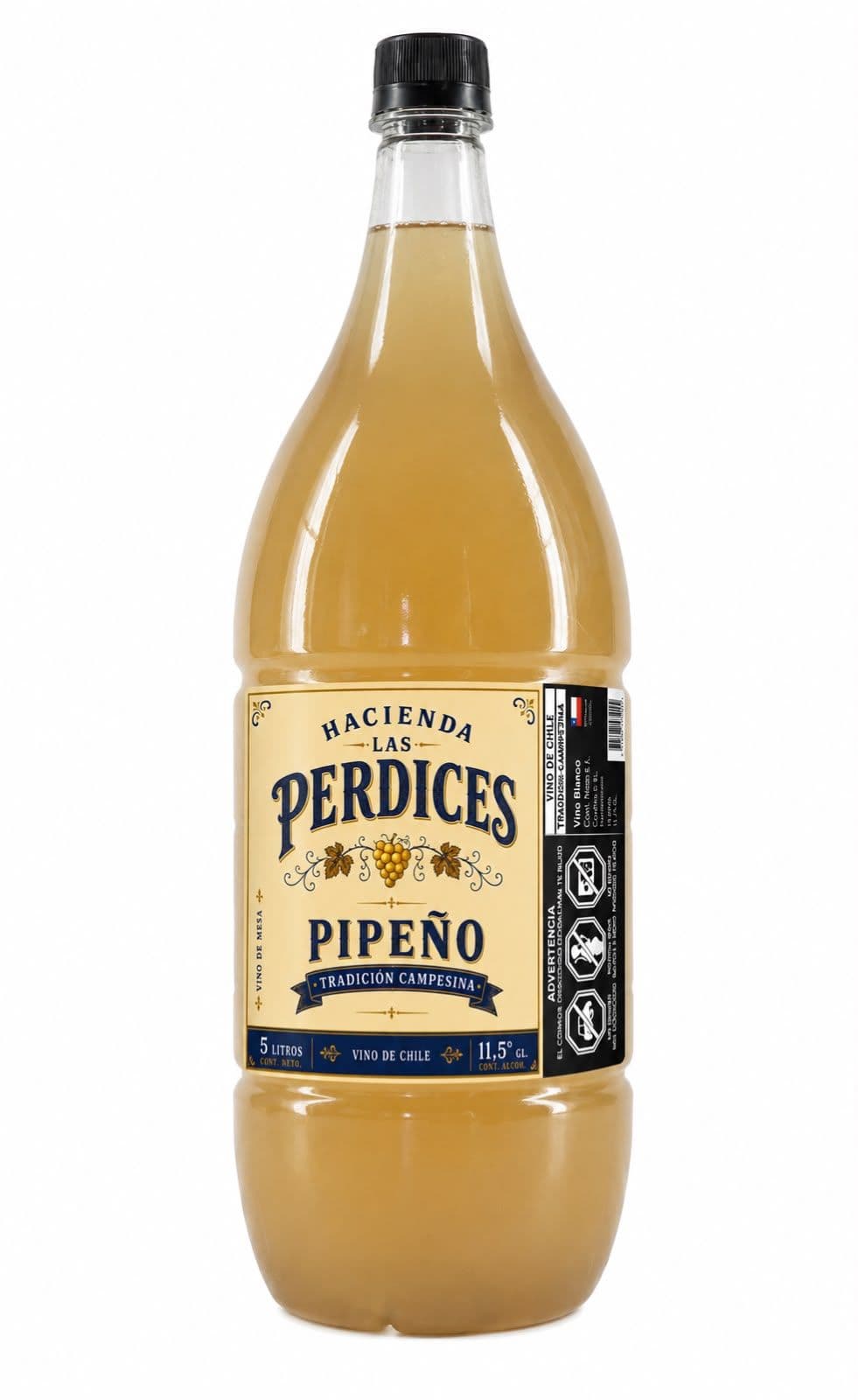 Pipeño Hacienda Las Perdices Botella 2 Litros _1