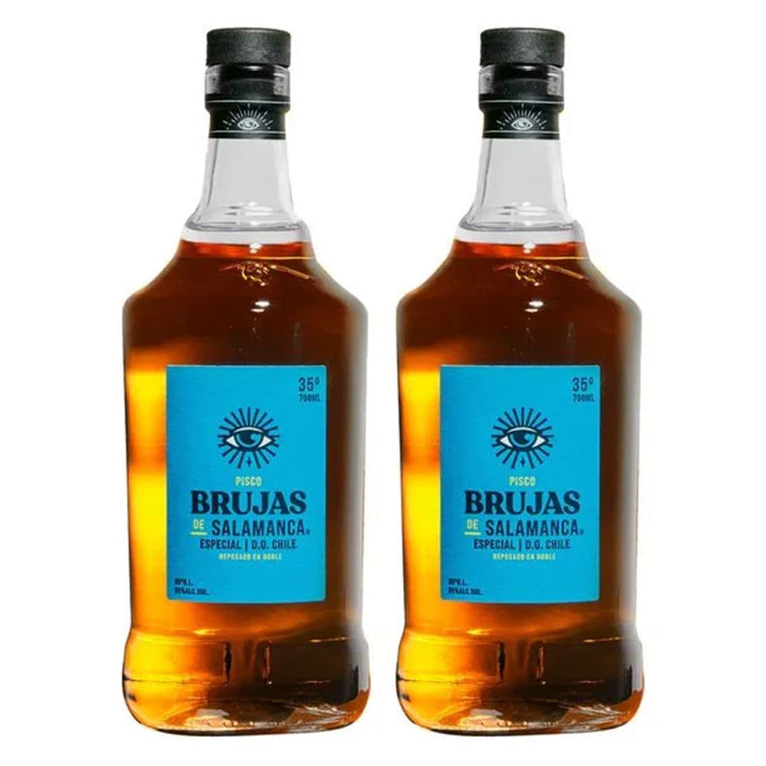 2X Pisco Brujas de Salamanca Especial 35° 700cc_1