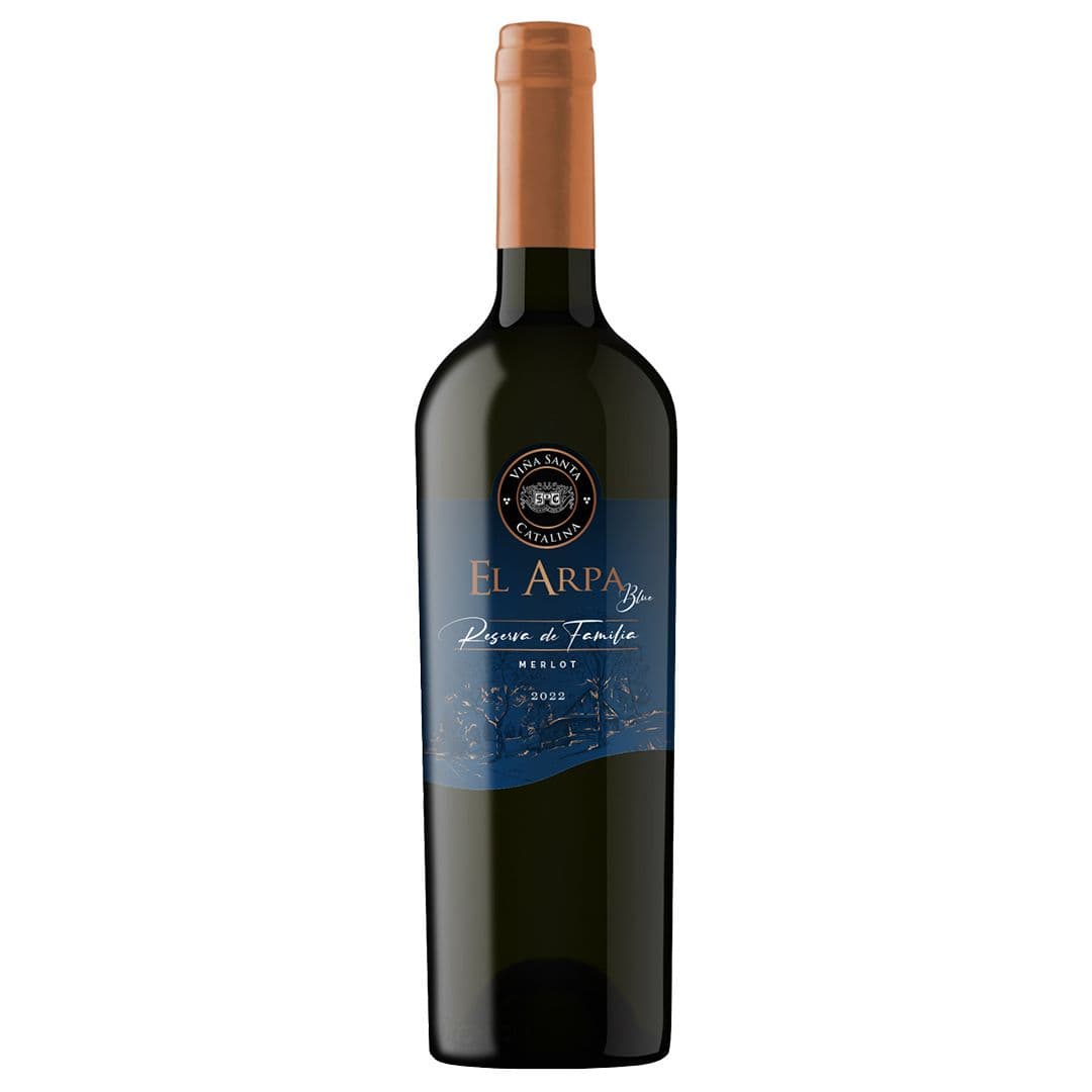 Vino Santa Catalina El Arpa Reserva de Familia Merlot 750cc _1
