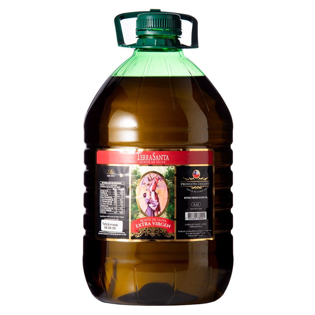 Aceite de Oliva Extra Virgen Terra Santa Bidón 5 Lt._1