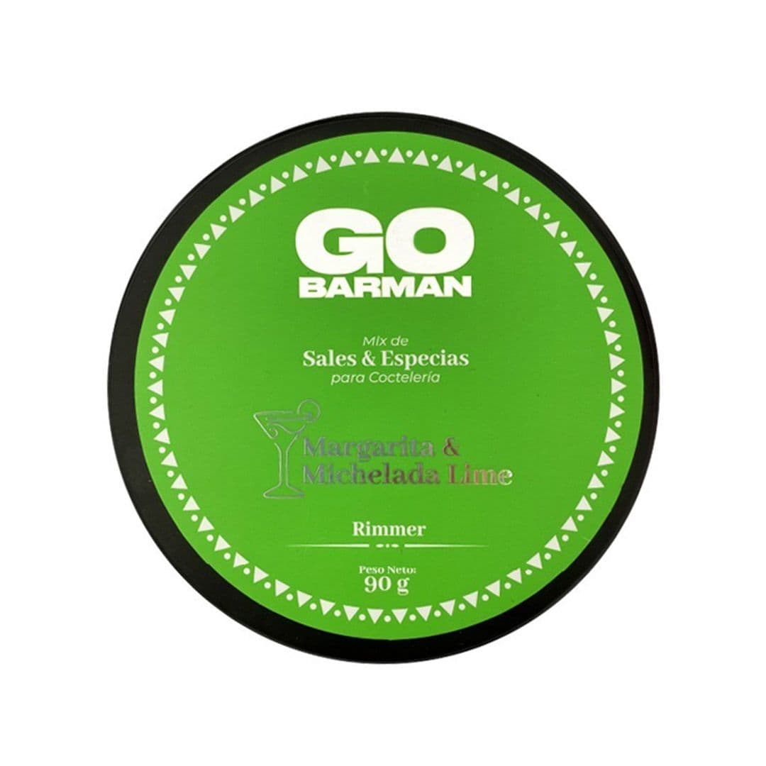 Mix de Sales para Coctelería Go Barman Margarita & Michelada Lime 90 grs_1