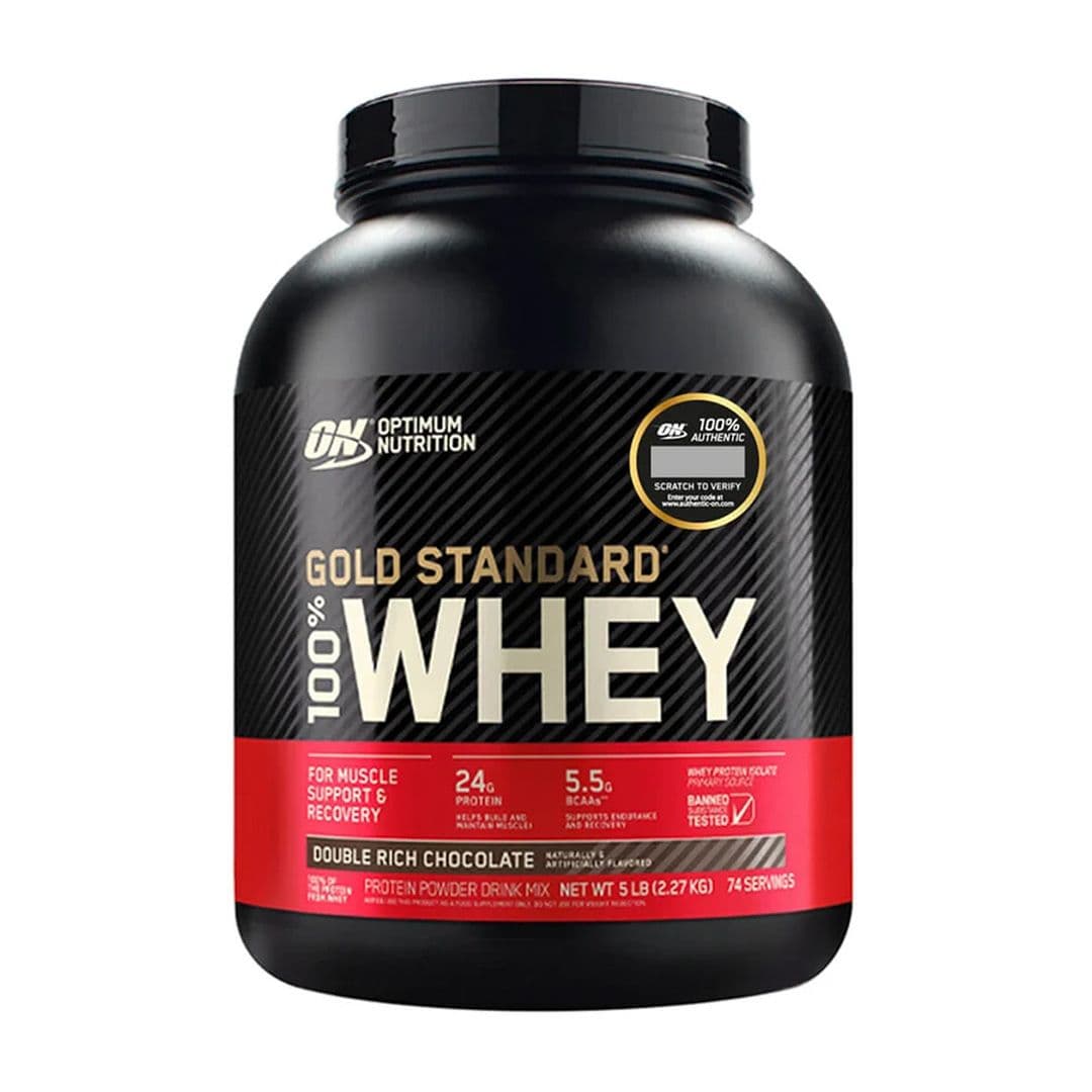 Proteína Optimum Nutrition Gold Standard 100% Whey Chocolate 5 lb_1