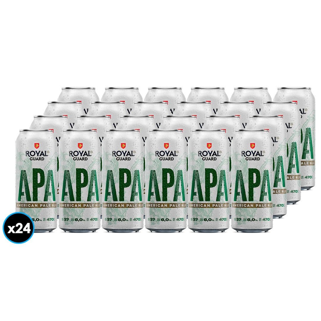 24x Cerveza Royal Guard APA en Lata 470cc_1